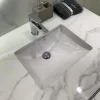 Chậu rửa mặt lavabo âm bàn TOTO LW1536V#XW TL516GV kèm giá đỡ