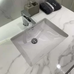 Chậu rửa mặt lavabo âm bàn TOTO LW1536V#XW TL516GV kèm giá đỡ