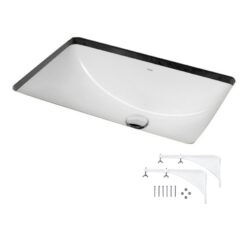 Chậu rửa mặt lavabo âm bàn TOTO LW1536V#XW TL516GV kèm giá đỡ
