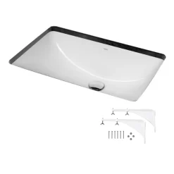 Chậu rửa mặt lavabo âm bàn TOTO LW1536V TL516GV kèm giá đỡ 16 Chậu rửa mặt lavabo âm bàn TOTO LW1536V#XW TL516GV kèm giá đỡ