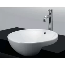 Chậu rửa mặt lavabo bán âm TOTO LT533R 15 Chậu rửa mặt lavabo bán âm TOTO LT533R