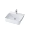 Chậu rửa mặt lavabo bán âm TOTO LW1315CBVN 2 Chậu rửa mặt lavabo bán âm TOTO LW1315CBVN