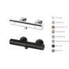 Củ sen tắm nhiệt độ TOTO TBV01401BA (TBV01401B)