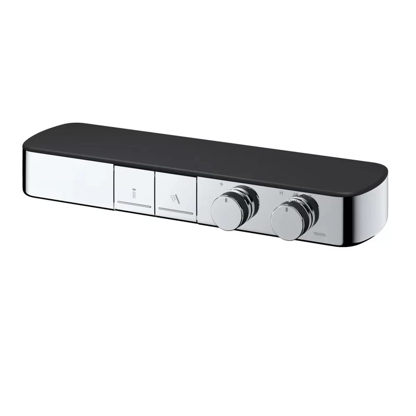 Củ sen tắm nhiệt độ TOTO TBV124B0A kèm kệ để đồ và vòi xả bồn 3 Củ sen tắm nhiệt độ TOTO TBV124B0A kèm kệ để đồ và vòi xả bồn