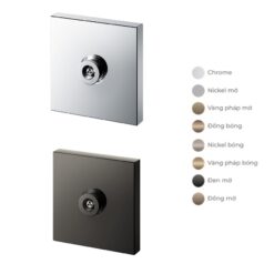 Đầu phun sen TOTO TBW08008A âm tường dòng G loại vuông 1 chế độ