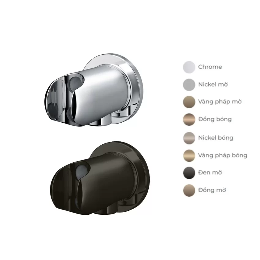 Gác sen kèm cút nối tường TOTO TBW07021A dòng G dáng tròn 8 Gác sen kèm cút nối tường TOTO TBW07021A dòng G dáng tròn