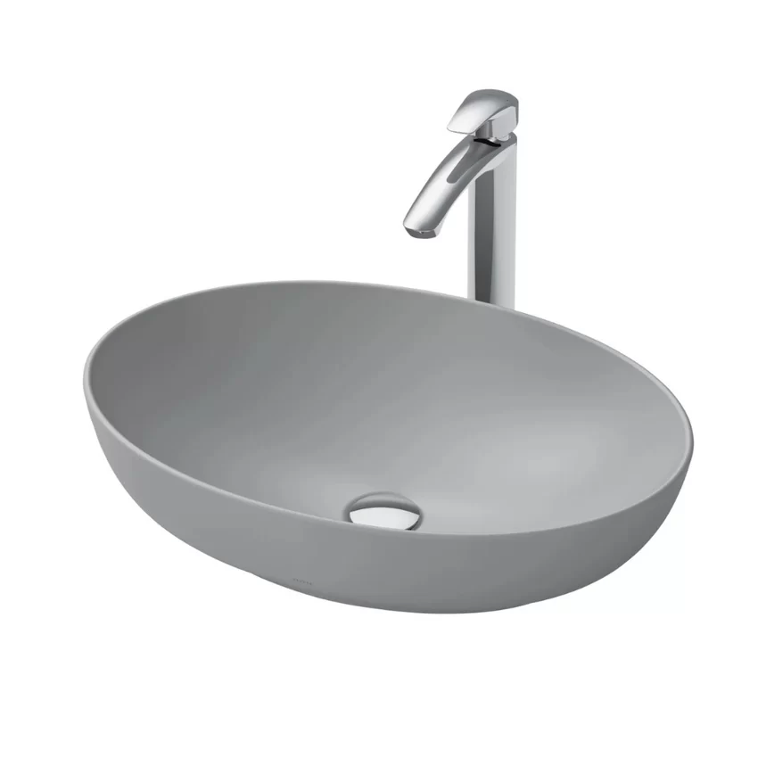 Chậu rửa lavabo đặt bàn TOTO LT1705 14 Chậu rửa lavabo đặt bàn TOTO LT1705