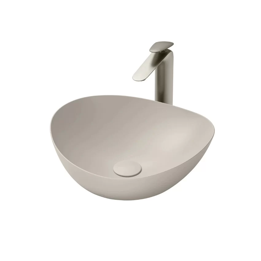 Chậu rửa lavabo đặt bàn TOTO LT4704G17 Linear Ceram (bộ thoát thải VM5D417V) 9 Chậu rửa lavabo đặt bàn TOTO LT4704G17 Linear Ceram (bộ thoát thải VM5D417V)