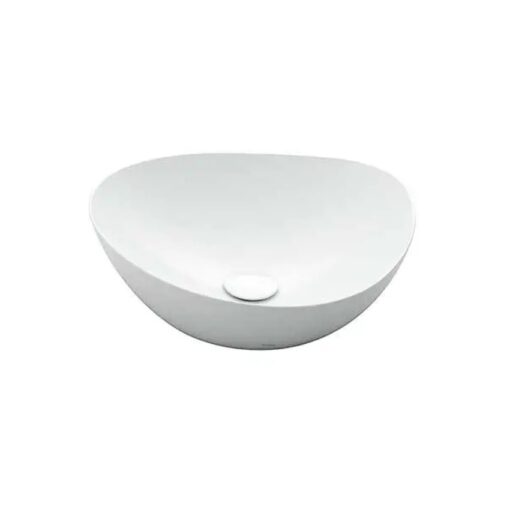 Chậu rửa lavabo đặt bàn TOTO LT4704G19 Linear Ceram (bộ thoát thải VM5D419V)