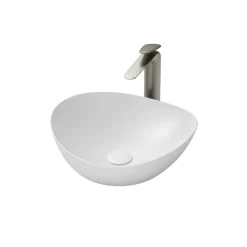 Chậu rửa lavabo đặt bàn TOTO LT4704G19 Linear Ceram (bộ thoát thải VM5D419V) 37 Chậu rửa lavabo đặt bàn TOTO LT4704G19 Linear Ceram (bộ thoát thải VM5D419V)