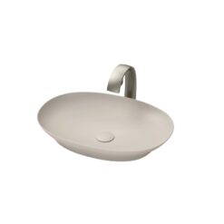 Chậu rửa lavabo đặt bàn TOTO LT4706 (Linear Ceram siêu mỏng 4mm)