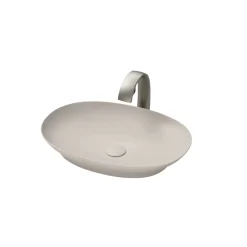 Chậu rửa lavabo đặt bàn TOTO LT4706 (Linear Ceram siêu mỏng 4mm)