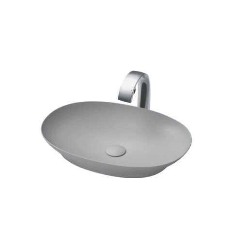 Chậu rửa lavabo đặt bàn TOTO LT4706 (Linear Ceram siêu mỏng 4mm)