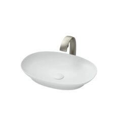 Chậu rửa lavabo đặt bàn TOTO LT4706 (Linear Ceram siêu mỏng 4mm)