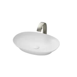 Chậu rửa lavabo đặt bàn TOTO LT4706 (Linear Ceram siêu mỏng 4mm)
