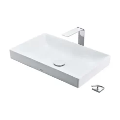 Chậu rửa lavabo đặt bàn TOTO LT4715G17 Linear Ceram (bộ thoát thải VM5D417V) 29 Chậu rửa lavabo đặt bàn TOTO LT4715G17 Linear Ceram (bộ thoát thải VM5D417V)