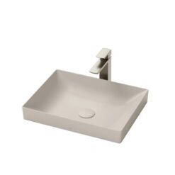 Chậu rửa lavabo đặt bàn TOTO LT4715G19 Linear Ceram (bộ thoát thải VM5D419V)