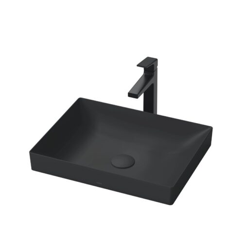 Chậu rửa lavabo đặt bàn TOTO LT4715G19 Linear Ceram (bộ thoát thải VM5D419V)