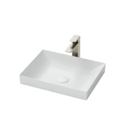 Chậu rửa lavabo đặt bàn TOTO LT4715G19 Linear Ceram (bộ thoát thải VM5D419V)