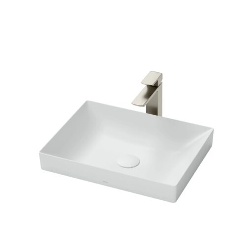 Chậu rửa lavabo đặt bàn TOTO LT4715G19 Linear Ceram (bộ thoát thải VM5D419V)