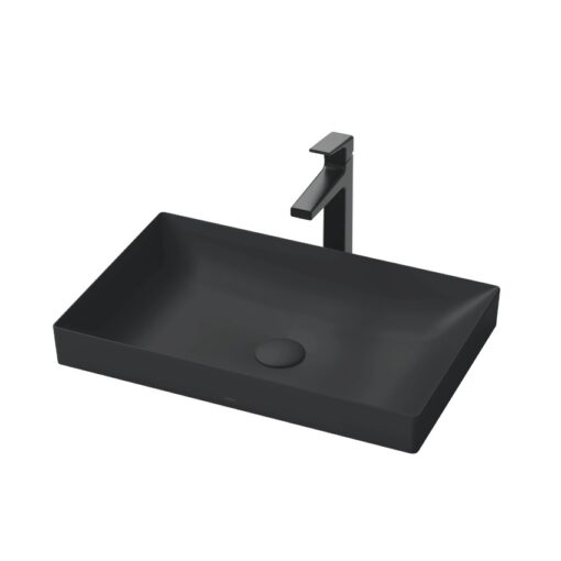 Chậu rửa lavabo đặt bàn TOTO LT4716G17 Linear Ceram siêu mỏng (bộ thoát thải VM5D417V)