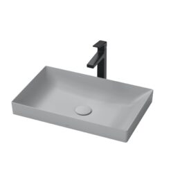 Chậu rửa lavabo đặt bàn TOTO LT4716G17 Linear Ceram siêu mỏng (bộ thoát thải VM5D417V)
