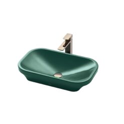 Chậu rửa lavabo đặt bàn TOTO LW630JW/F chậu men màu