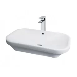 Chậu rửa lavabo đặt bàn TOTO LW630JW/F chậu men màu 25 Chậu rửa lavabo đặt bàn TOTO LW630JW/F chậu men màu