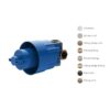 Phụ kiện âm tường cho van chuyển hướng TOTO TBN01103B (3 đường nước ra)