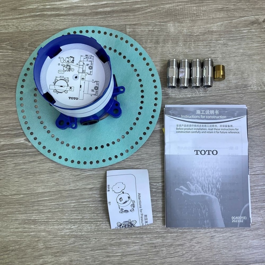Phụ kiện âm tường TOTO TBN01001B - Hình 4 Phụ kiện âm tường TOTO TBN01001B 4