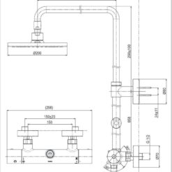 Sen cây nhiệt độ dòng G TOTO TBW07402A