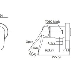 Sen tắm lạnh TOTO TBS04101V