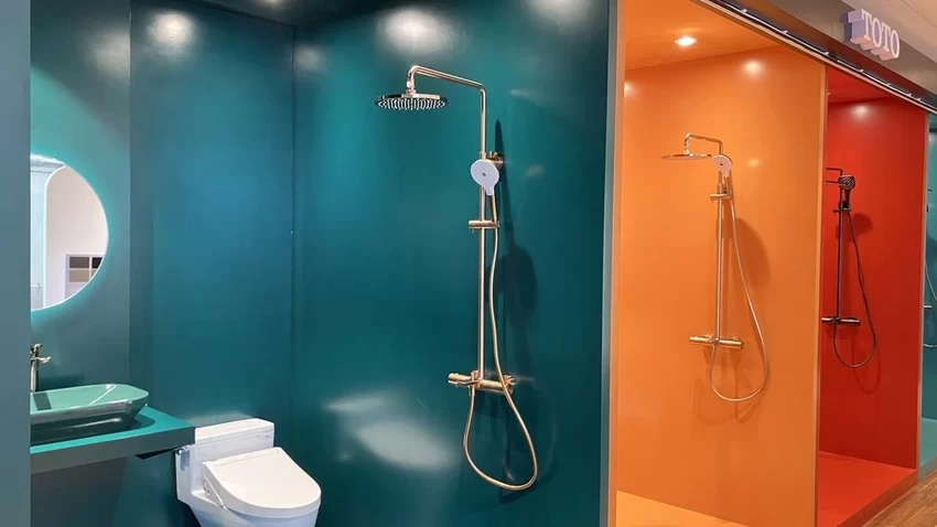 Sen cây nhiệt độ dòng G TOTO TBW07403A (kèm vòi xả bồn) 19 Sen cây nhiệt độ dòng G TOTO TBW07403A (kèm vòi xả bồn)