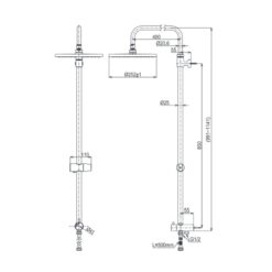Thân sen cây TOTO TBW13020V