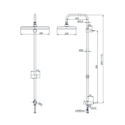 Thân sen cây TOTO TBW13040V