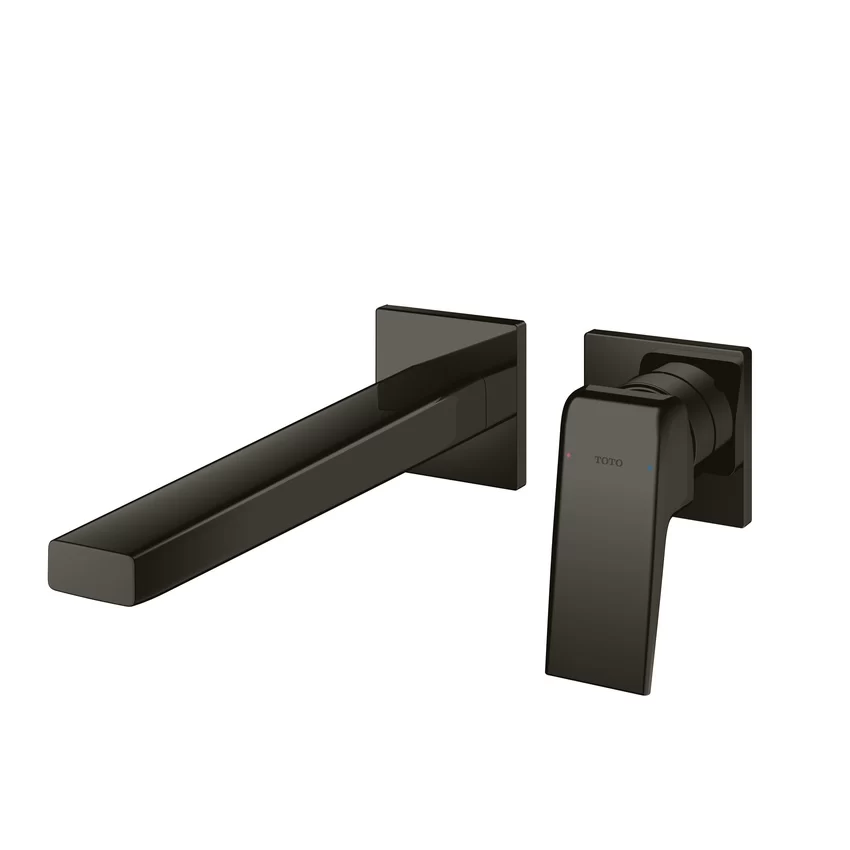 Vòi lavabo nóng lạnh gắn tường TOTO TLG10308BB Vòi lavabo nóng lạnh gắn tường TOTO TLG10308BB - Mặt trước