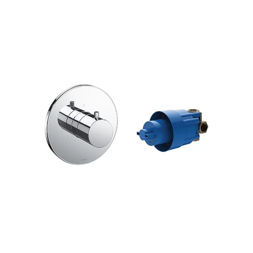 Van chuyển hướng 2 đường nước TOTO TBV01103B kèm phụ kiện âm tường TBN01102B 7 Van chuyển hướng 2 đường nước TOTO TBV01103B kèm phụ kiện âm tường TBN01102B