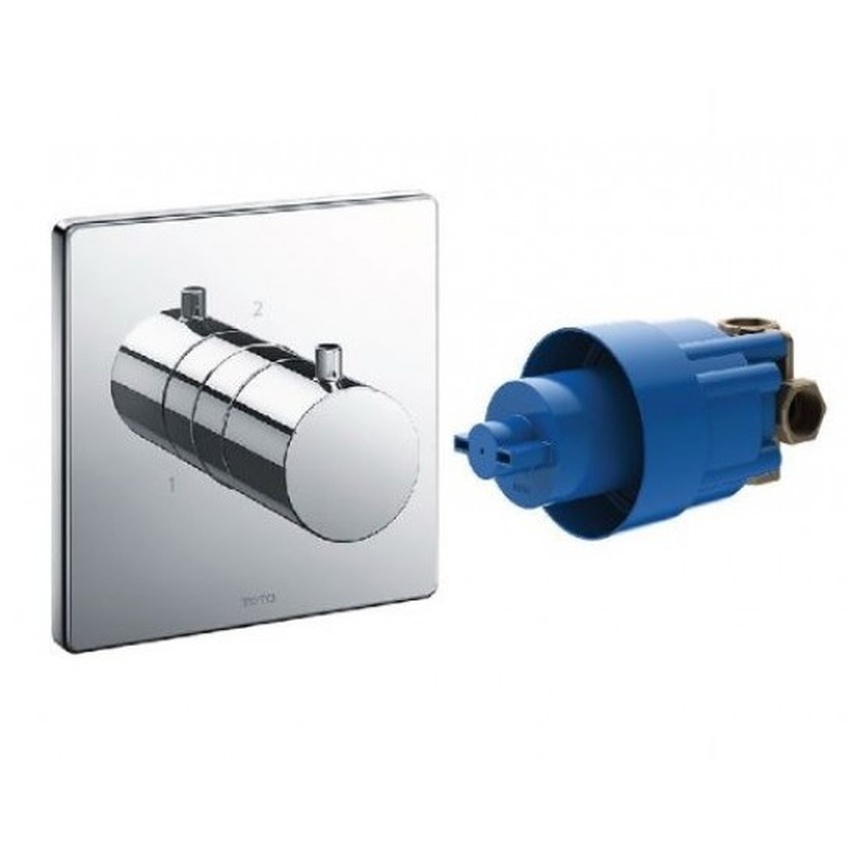 Van chuyển hướng 2 đường nước TOTO TBV02103B kèm phụ kiện âm tường TBN01102B 6 Van chuyển hướng 2 đường nước TOTO TBV02103B kèm phụ kiện âm tường TBN01102B - SKU: TBV02103B/TBN01102B