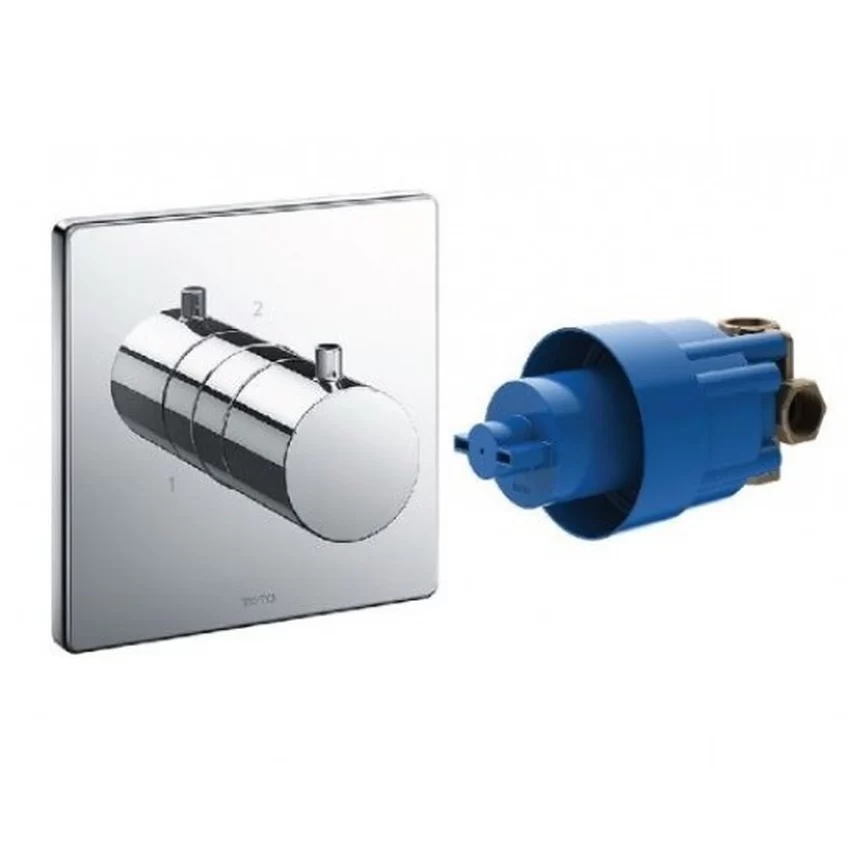 Van chuyển hướng 2 đường nước TOTO TBV02103B kèm phụ kiện âm tường TBN01102B 6 Van chuyển hướng 2 đường nước TOTO TBV02103B kèm phụ kiện âm tường TBN01102B - SKU: TBV02103B/TBN01102B
