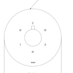 Van chuyển hướng 3 đường nước TOTO TBV01102B