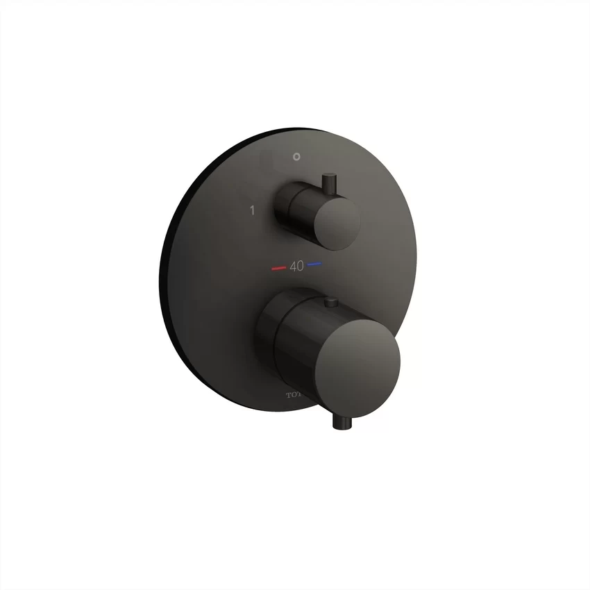 Van điều chỉnh nhiệt độ kèm nút chuyển hướng TOTO TBV01408B 16 Thiết kế hiện đại của van điều chỉnh nhiệt độ TBV01408B