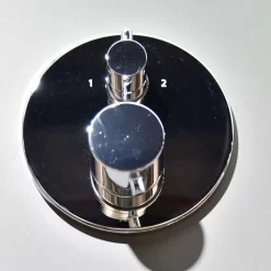Van điều chỉnh nhiệt độ kèm nút chuyển hướng và phụ kiện âm tường TOTO TBV01408B TBN01001B