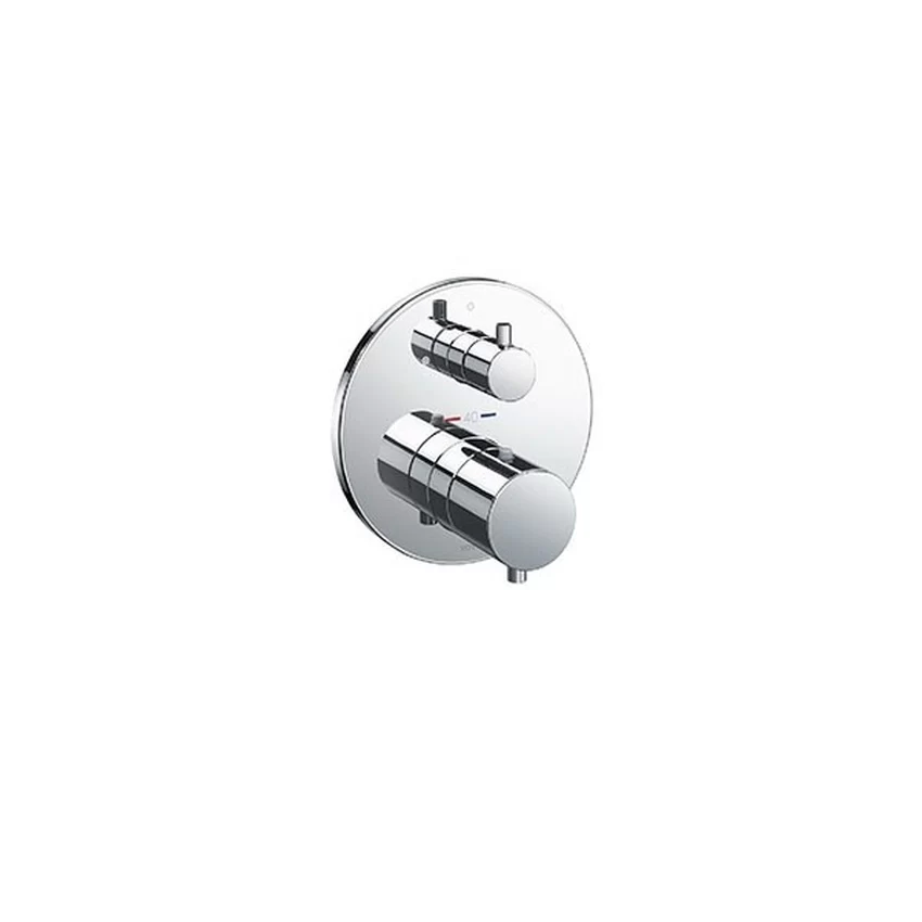 Van điều chỉnh nhiệt độ kèm van dừng TOTO TBV01407B 18 Van điều chỉnh nhiệt độ TOTO TBV01407B phù hợp đa dạng không gian