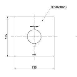 Van điều chỉnh nhiệt độ TOTO TBV02402B
