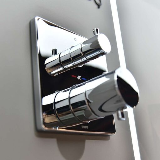 Van điều chỉnh nhiệt độ TOTO TBV02403B kèm phụ kiện âm tường TBN01001B