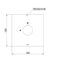 Van dừng TOTO TBV02101B