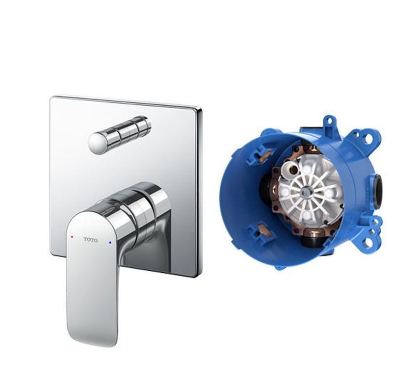 Van gật gù điều chỉnh nóng lạnh âm tường TOTO TBG04304BA TBN01001B 10 Chất liệu cao cấp của Van gật gù điều chỉnh nóng lạnh âm tường TOTO TBG04304BA TBN01001B - Hải Yến Home