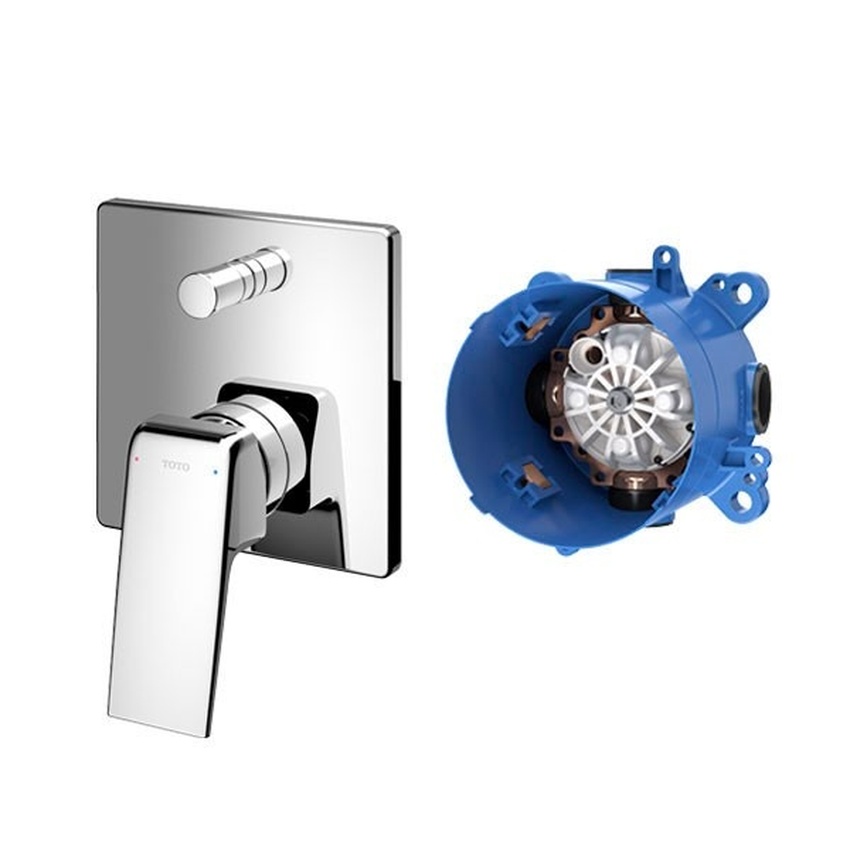 Van gật gù điều chỉnh nóng lạnh âm tường TOTO TBG10304VA TBN01001B Van gật gù điều chỉnh nóng lạnh âm tường TOTO TBG10304VA TBN01001B - Ảnh 3