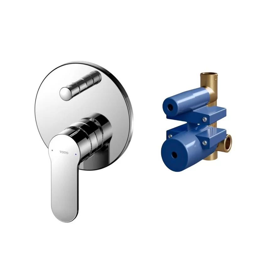 Van Gật Gù Điều Chỉnh Nóng Lạnh Âm Tường TOTO TBS06304A TBS01304B1 Van Gật Gù Điều Chỉnh Nóng Lạnh Âm Tường TOTO TBS06304A/TBS01304B1