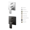 Van gật gù điều chỉnh nóng lạnh kèm nút chuyển hướng TOTO TBG04304BA 2 Van gật gù điều chỉnh nóng lạnh kèm nút chuyển hướng TOTO TBG04304BA